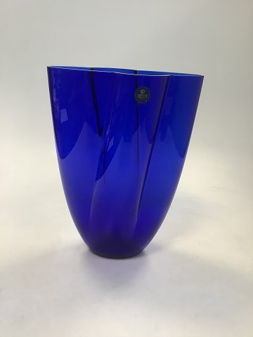 Royal Copenhagen / Holmegaard Vase in Blå glass