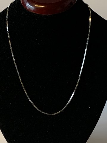 Venezia Necklace in 14 carat white gold
Never Used Brand New
Stamped 585
Length 45 cm