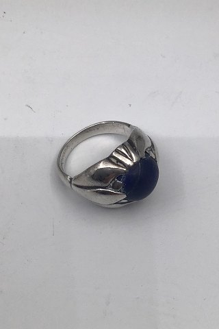 Georg Jensen Sterling Silver Ring No. 59 Lapis Lazuli 1930-1945