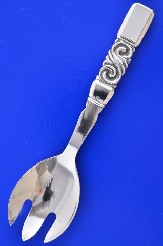 Georg Jensen Silberbesteck Saga /Scroll Vorlegegabel
