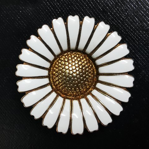 Marguerite brooch Sterling silver