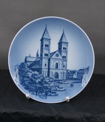 Royal Copenhagen Denmark plate with Viborg Cathedral