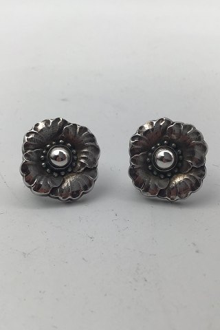 Georg Jensen Sterling Silver Earrings with screws No 49