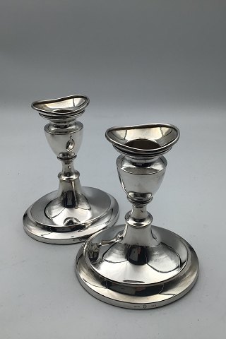 Svend Toxværd Silver Candlesticks (2)