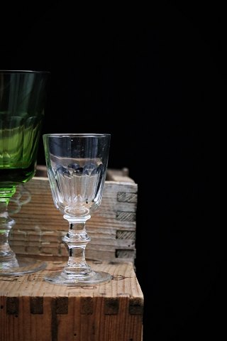 Old Chr. d.8 schnapps glasses from Holmegaard - Denmark...