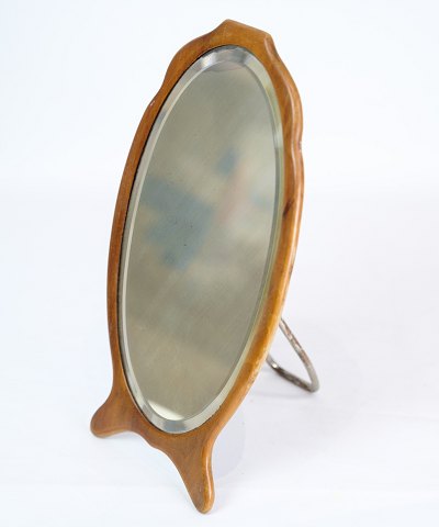 Bordspejl, Nøddetræ, 1880