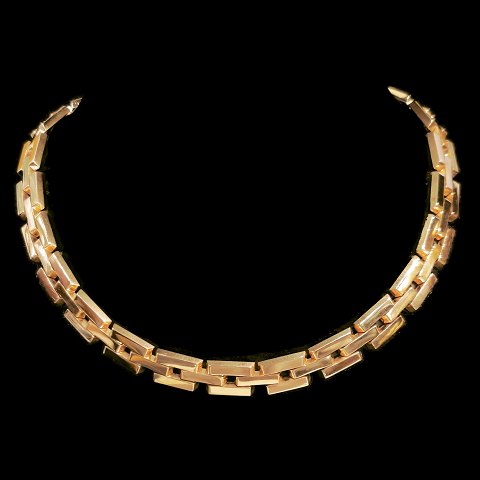 Guldvirke; A necklace in 14k gold