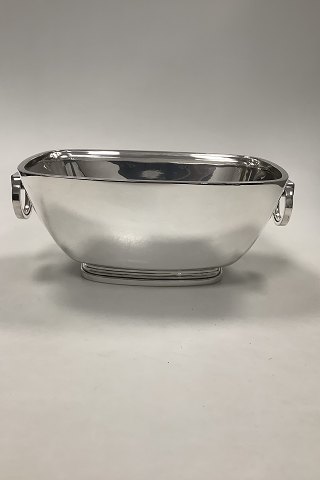 Georg Jensen Sterling Silver Bowl with Handles by Jørgen Jensen No 977