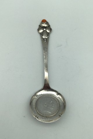 Dansk Arbejde (DTA) Silver Server with Amer and Coin