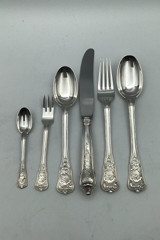 A. Michelsen Sterling Silver Rosenborg Set for 6 People (36 pcs)