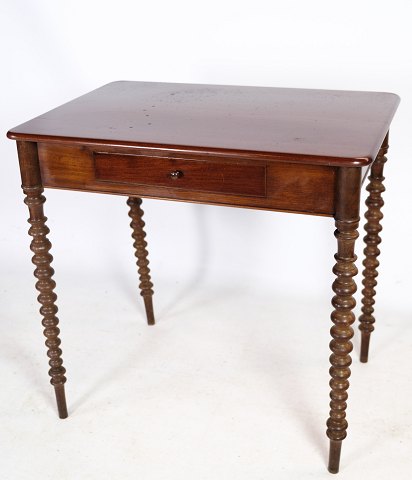 Side table, Mahogany, Drawer, 1880
Great condition
