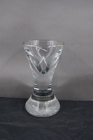 item no: g-Drikkeglas med Passer+Vinkel