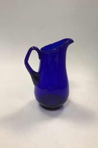 Beautifull Blue Holmegaard Pitcher Denmark