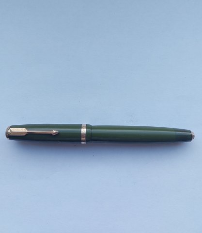 Olive green Parker Duofold fountain pen