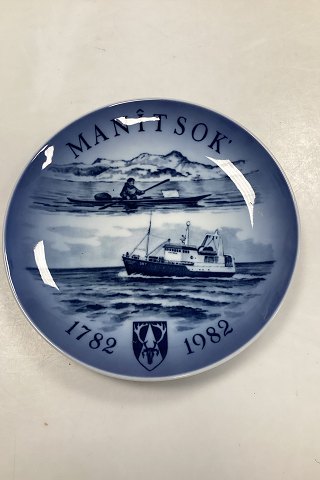 Royal Copenhagen Greenland Plate 1982
