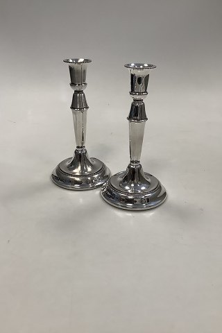 Svend Toxværd Silver Candlesticks (2)