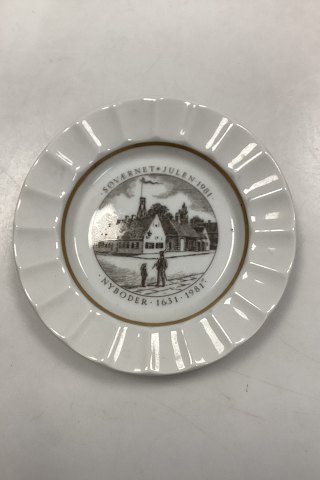 Royal Copenhagen Aluminia Søværnets Juleplatte 1981