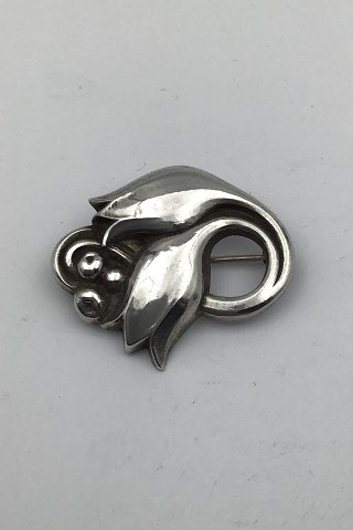 Georg Jensen Sterling Silver Brooch No 100A (1915-1930)