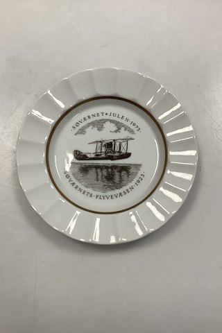 Royal Copenhagen Aluminia Søværnets Juleplatte 1973