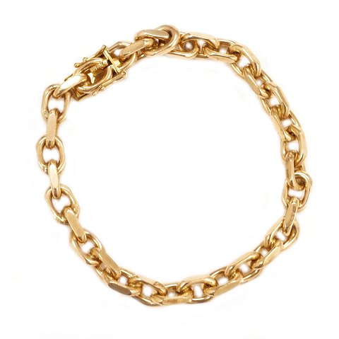 Anker Armband aus 8kt Gold. L: 20,5cm. G: 27gr