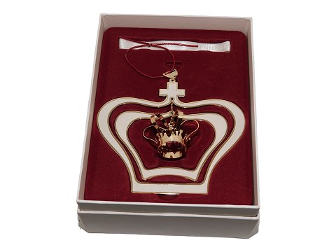 Royal Copenhagen Christmas
Large ornament - Crown from 2008