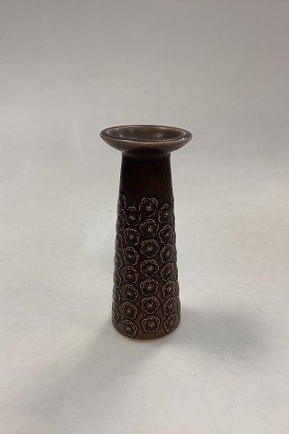 Bing and Grondahl  Brown Azur Candlestick / Vase