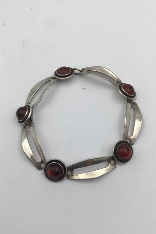 Niels Erik From Sterling Silver Bracelet (Amber)