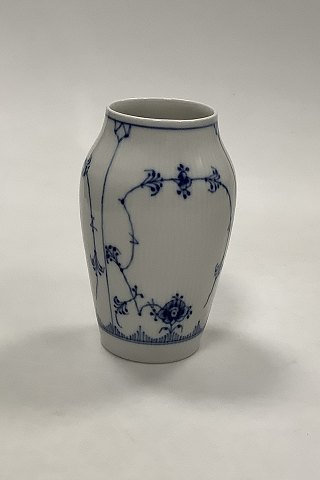 Royal Copenhagen Blue Fluted Plain Vase No 384