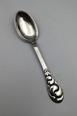 Evald Nielsen Silver No. 4  Silver Dinner Spoon