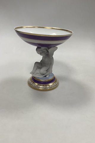 Royal Copenhagen Putti Sitting with Bowl from 1860-1880