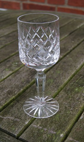 Westminster crystal glassware. White wine glasses 16.5cm. OFFER for more. 