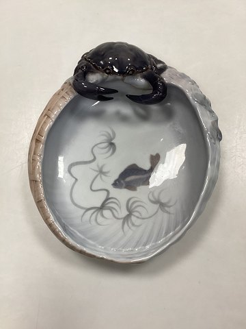 Royal Copenhagen Art Nouveau Bowl with Crab No. 2465