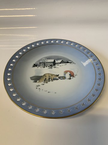 Bing & Grøndahl Christmas set by Harald Wiberg, Cake plate
Deck no. 3501/616
Diameter 17.5 cm