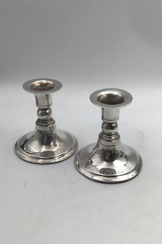 Svend Toxværd Silver Candlesticks (2)