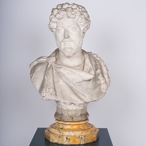 Bust of emperor Marcus Aurelius Bust of emperor Marcus Aurelius