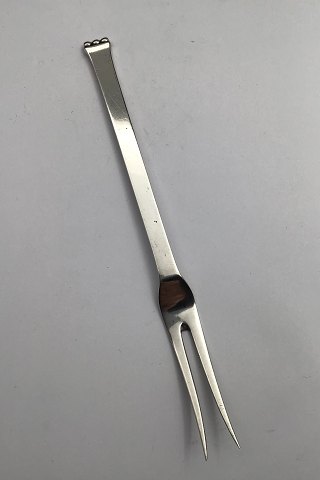 Evald Nielsen Silver No. 27 Meat Fork