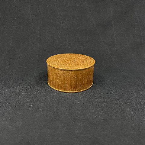 Teak box with red velor from the 1960s