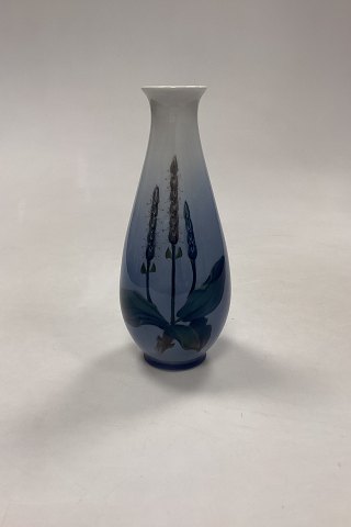 Royal Copenhagen Art Nouveau Vase - Hosta/Plantain Lily No. 2916/4055