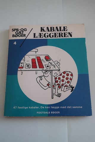 Book about game of patiences
47 different patiences
1971
Fogtdal Forlag (Publisher)
Number of pages: 65
In a good condition