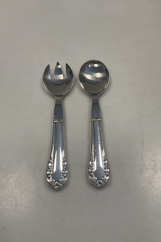 Georg Jensen Sterling Silver Lilly of the Valley Salat Set No. 133