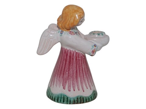 Hjorth art pottery
Red angel figurine / candle light holder