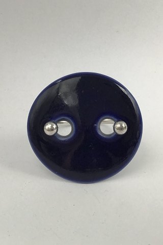 Royal Copenhagen / A Michelsen Porcelain / Sterling Silver Bracelet