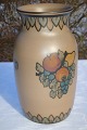 L. Hjorth 
ceramick. 
Bornholm - 
Denmark. Large 
vase decorated 
with fruit. No 
89. Height 19 
cm. ...