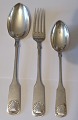 Muslinge 
Flatware 
service in 
Danish Silver.