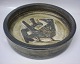 Royal 
Copenhagen 
Stoneware 21934 
RC Dish with 
bird 7 x 32 cm 
Jørgen Mogensen 
June 1962. In 
nice ...