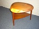 Small lamp table in teak Danish design from 1960 of 5000 m2 showroom