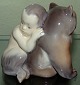 Royal 
Copenhagen 2868 
RC Faun with 
brown bear KK 
1927 9 x 11 cm 
In mint and 
nice ...