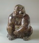 Royal 
Copenhagen 
Stoneware 20141 
RC Monkey, 
sitting, Knud 
Kyhn August 
1927 . In nice 
and mint ...