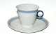 Royal 
Copenhagen Blue 
Fan, Coffee cup 
and its saucer.
Dek. No. 
1212/11538
Diameter of 
cup ...