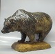 Bing & Grondahl 
Stoneware B&G 
7029 Grizzly 
Bear ? 750 pc. 
34 x 46 cm Kuno 
Norvark 
(1913-1989) ...